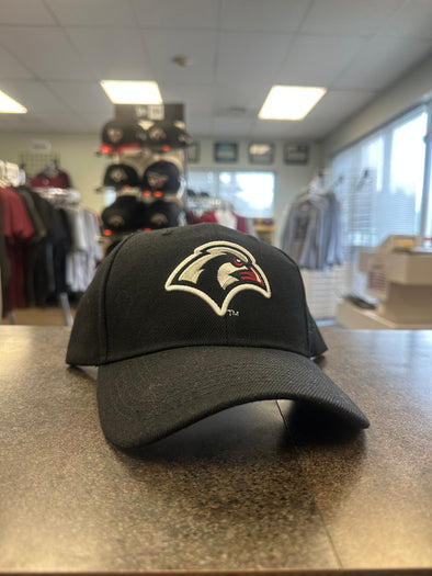 All Black Baseball Cap (Velcro Strap)