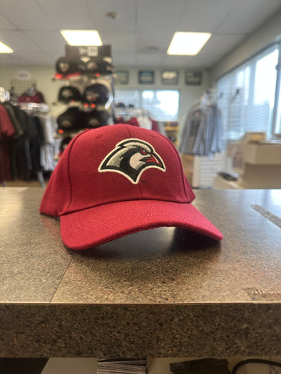 All Red Baseball Cap (Velcro Strap)