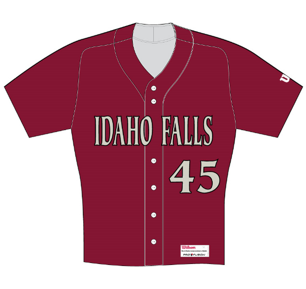 Wilson Idaho Falls Chukars Road Jersey 17- Size 46